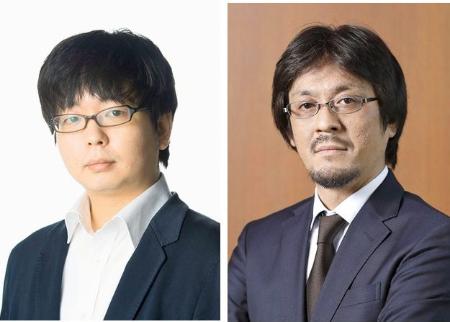 古川真人さん(左)、川越宗一さん